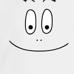 Barbapapa 1970s Cartoon Face Crewneck Sweatshirt T Shirt
