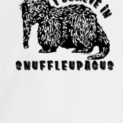 I Believe In Snuffleupagus Cute Retro Tv Crewneck Sweatshirt T Shirt