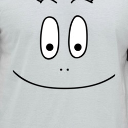 Barbapapa 1970s Cartoon Face Raglan T Shirt