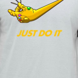 Thanos Avengers Just Do It Parody Funny Comic Raglan T Shirt