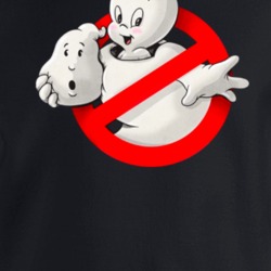 Casper The Ghost Busters 90s Vintage Crewneck Sweatshirt T Shirt