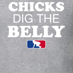 Chicks Dig The Belly Lineman Linebacker Problems Football Player T Shi