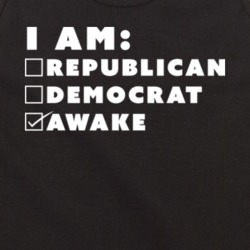 I Am Awake Political Tanktop