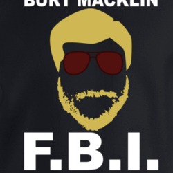 Burt Macklin Fbi Parks And Recreation Tv Show Fan Crewneck Sweatshirt 