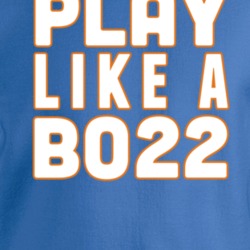 Play Like A Boss Mike Bossy New York Nyi Hockey Vintage Retro Fan Crew