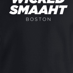 Wicked Smaaht St Patricks Day Boston Irish Crewneck Sweatshirt T Shirt