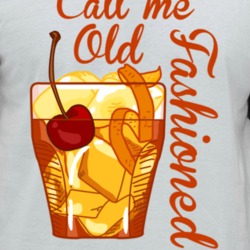 Call Me Old Fashioned Cute Favorite Drink Raglan T Shirt