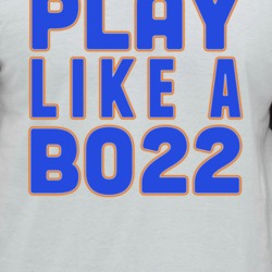 Play Like A Boss Mike Bossy New York Nyi Hockey Vintage Retro Fan Ragl