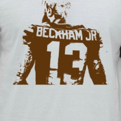 Odell Beckham Jr 13 Cleveland Football Player Raglan T Shirt