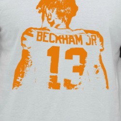 Odell Beckham Jr 13 Cleveland Football Team Player Raglan T Shirt