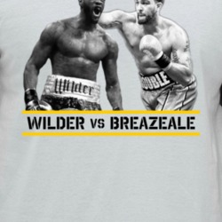 Wilder Vs Breazeale Fight Mma Raglan T Shirt