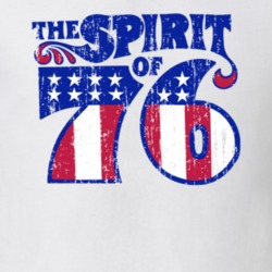 The Spirit Of 76 Vintange Look Centennial Celebration T Shirt