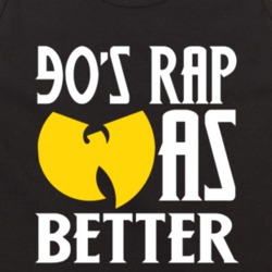 90s Rap Was Better Wu Tang Hip Hop Group Music Fan Tanktop