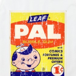Leaf Pal Bubble Gum Popular 1960s Candy Vintage Look Tanktop