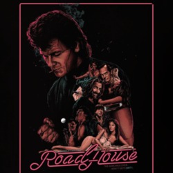 Road House Movie Poster 80s Action Gangster Movie Fan T Shirt