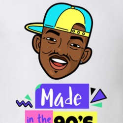 Will Smith Fresh Prince Of Bel Air Made In The 90s Retro Vintage Pop C