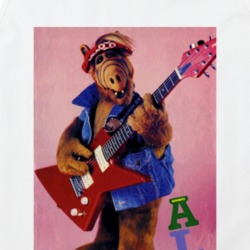 Alf Guitar Poster 80s Alien Tv Show Sitcom Fan Tanktop