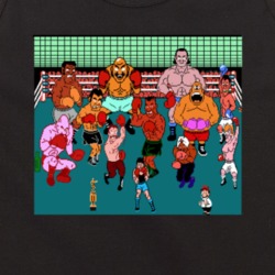 Mike Tyson Punch Out Retro Nintendo Game Boxing Fan Tanktop