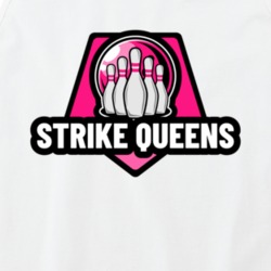 Strike Queens Funny Bowling Team Group Matching Tanktop