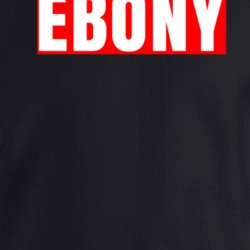 Ebony Logo Parody Malcolm Jenkins Philadelphia Football Fan Crewneck S