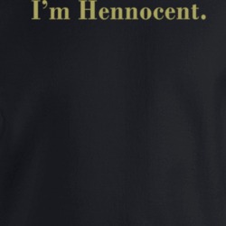 Im Hennocent Funny Alcohol Mashup Party Crewneck Sweatshirt T Shirt