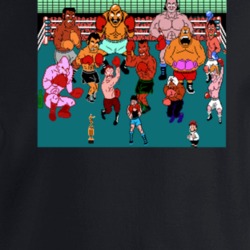 Mike Tyson Punch Out Retro Nintendo Game Boxing Fan Crewneck Sweatshir