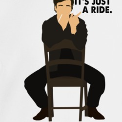 Its Just A Ride Bill Hicks Comedian Quote Fan Crewneck Sweatshirt T Sh