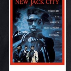 New Jack City Movie Poster 90s Action Gangster Movie Fan Crewneck Swea