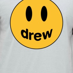 Drew Smile Happyface Emoji Trending Celeb Inspired Beebs Fan Raglan T 