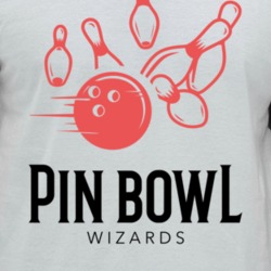 Pin Bowl Wizards Funny Bowling Team Group Matching Raglan T Shirt