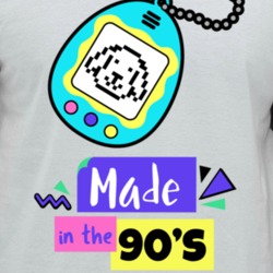 Tamagotchi Digital Pet Made In The 90s Retro Vintage Pop Culture Inspi