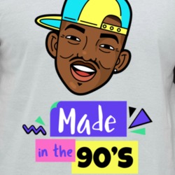 Will Smith Fresh Prince Of Bel Air Made In The 90s Retro Vintage Pop C