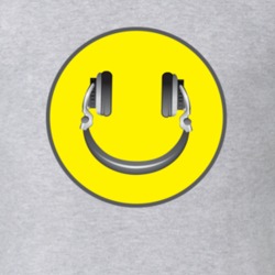 Smile Headphones Cool Funny Gift T Shirt