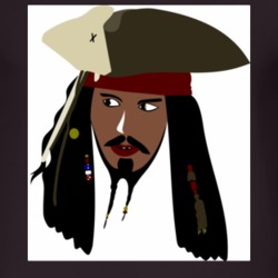 Johnny Depp Pirate Movie Cool Gift T Shirt
