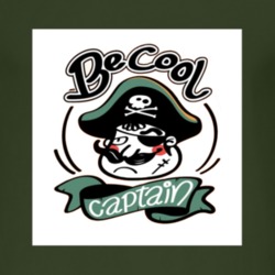 Be Cool Pirate Cartoon T Shirt