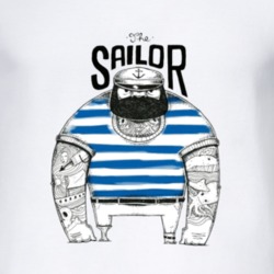 The Sailor Cartoon Cool Men's T Shirt