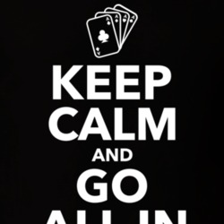 Keep Calm And Go All In Poker T Shirt