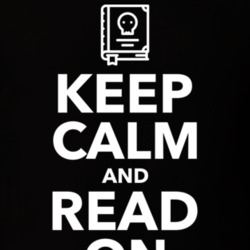 Keep Calm And Read On Book Worm T Shirt