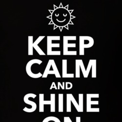 Keep Calm And Shine On Sunshine Summer Beach T Shirt