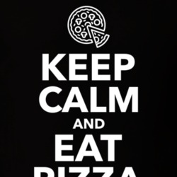Keep Calm And Eat Pizza T Shirt