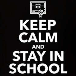 Keep Calm And Stay In School T Shirt