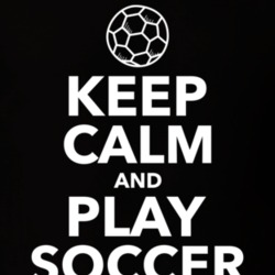 Keep Calm And Play Soccer Sports Fan T Shirt