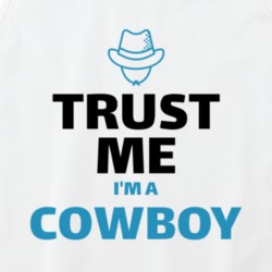 Trust Me I'm A Cowboy Funny Job Occupation Tanktop