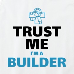 Trust Me I'm A Builder Funny Job Occupation Tanktop
