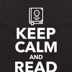 Keep Calm And Read On Book Worm Tanktop