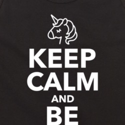 Keep Calm And Be You Unicorn Tanktop