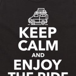 Keep Calm And Enjoy The Ride Roadtrip Driving Tanktop
