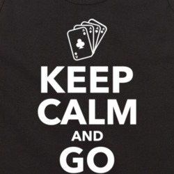 Keep Calm And Go All In Poker Tanktop
