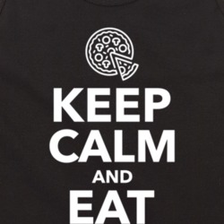 Keep Calm And Eat Pizza Tanktop