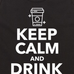 Keep Calm And Drink Coffee Tanktop